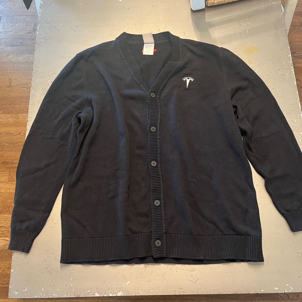Tesla Black Cardigan